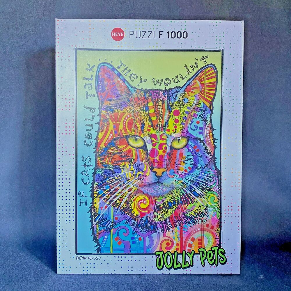 1000 Piece Puzzle Jolly Pets If Cats Could Talk They Wouldn't by Dean Russo